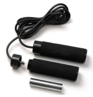 Jump Rope with weighted handle